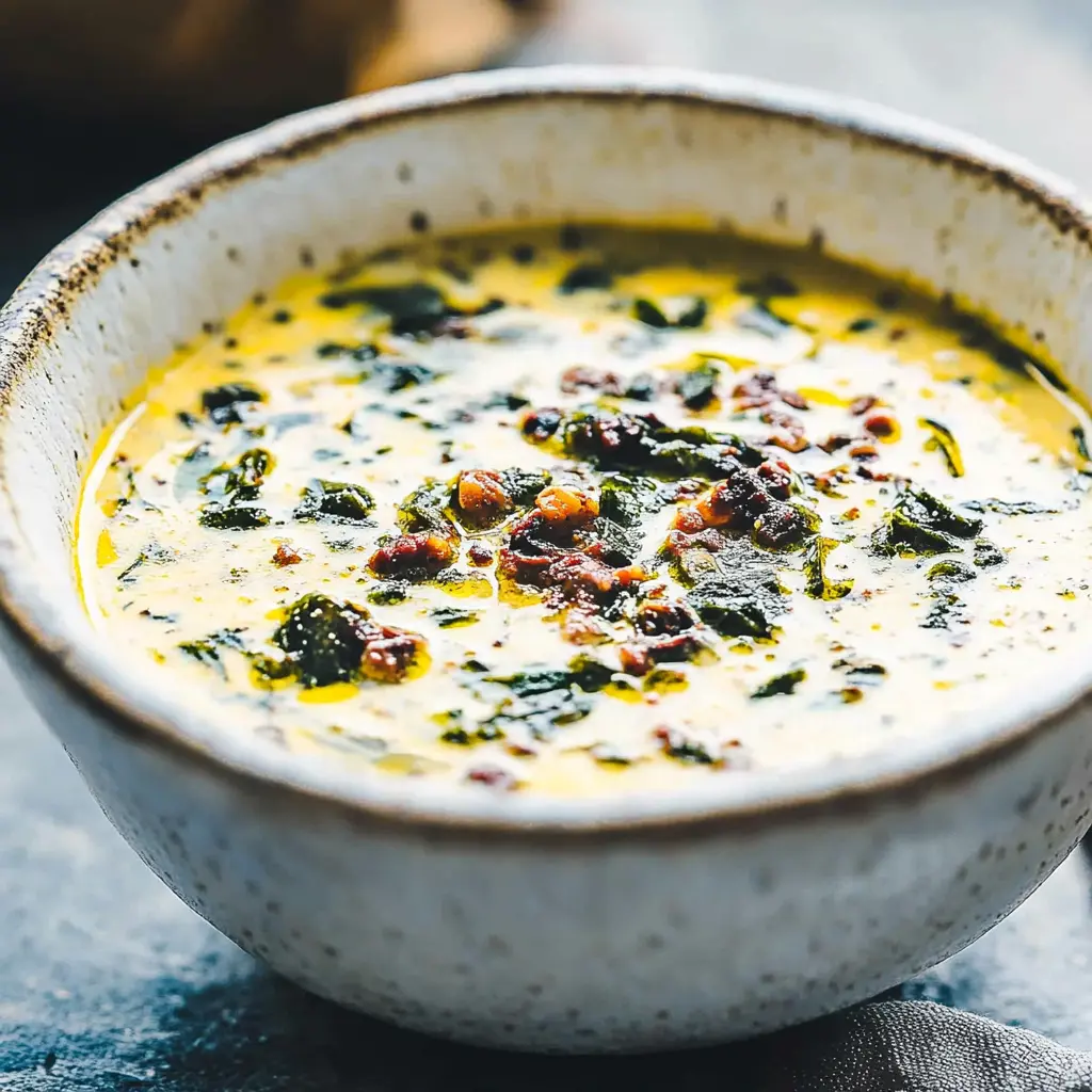 OLIVE GARDEN ZUPPA TOSCANA SOUP centered hero view, clean and uncluttered