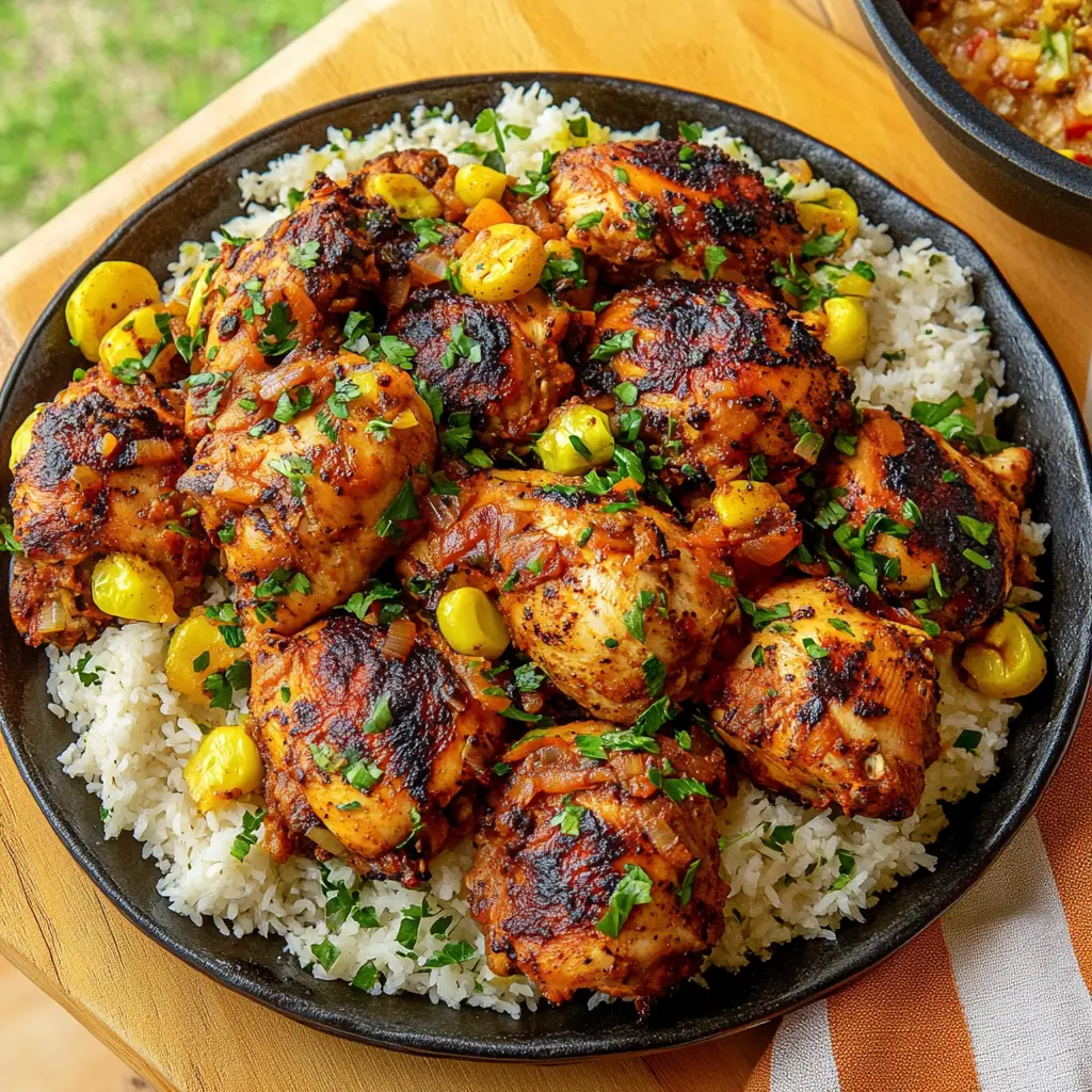 FIESTA CHICKEN centered hero view, clean and uncluttered