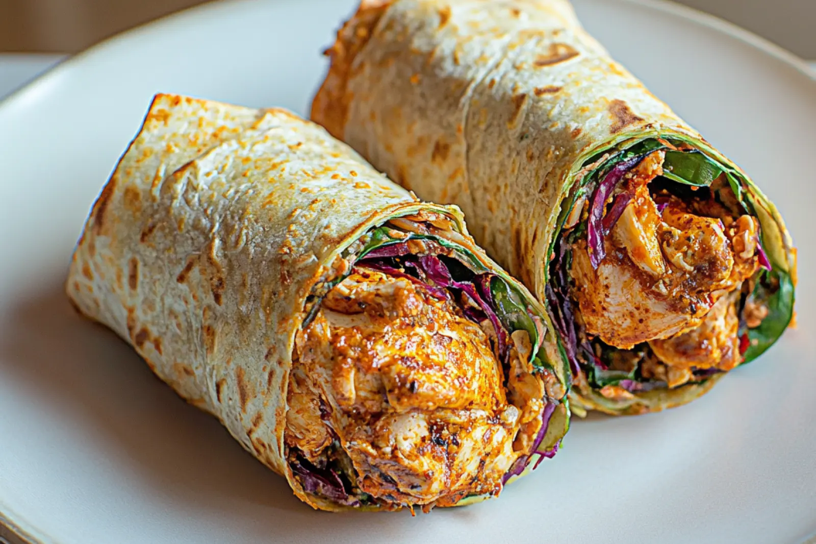 Spicy Buffalo Chicken Wraps Easy Weeknight Dinner Recipe