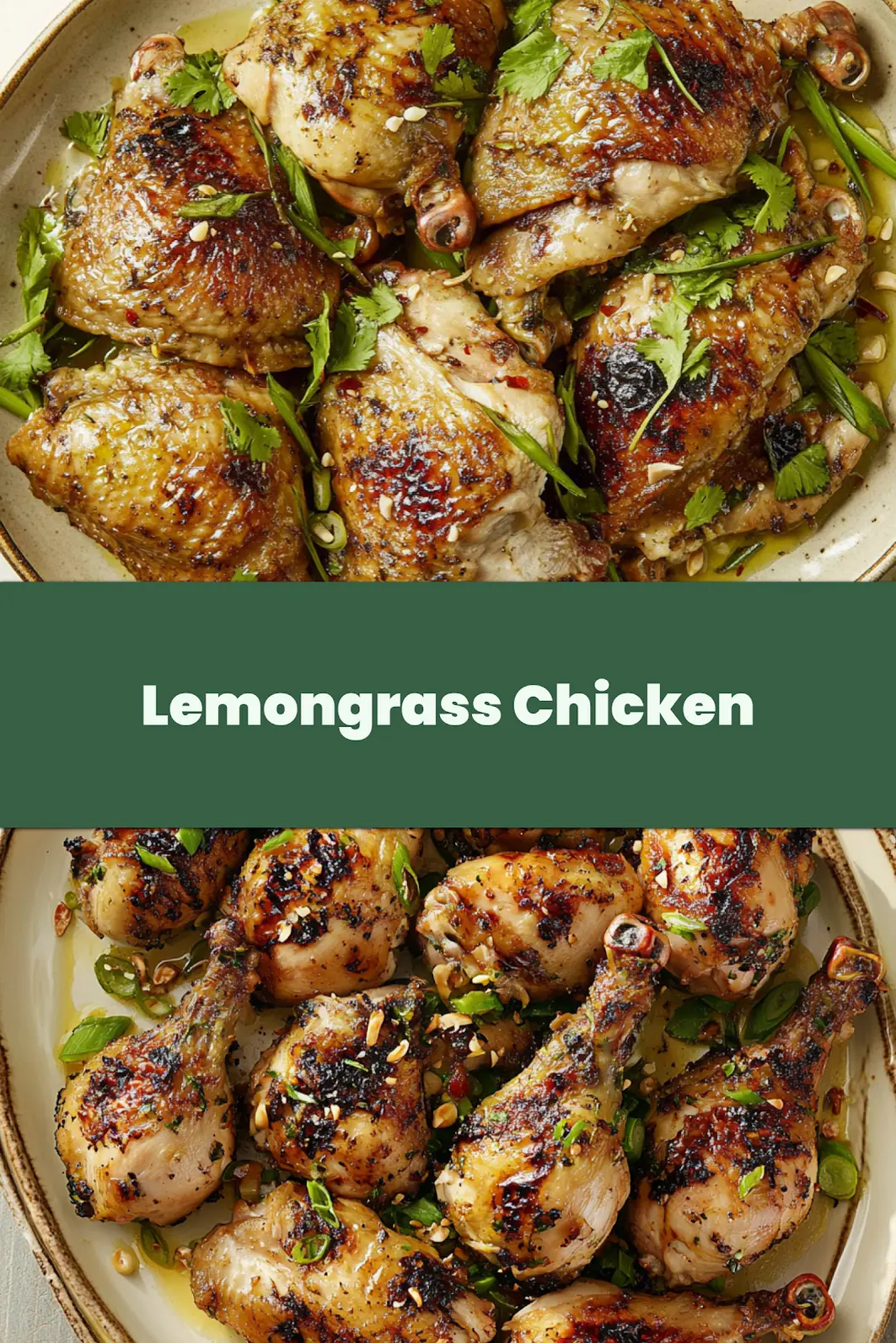 Vietnamese Lemongrass Chicken Easy Weeknight Dinner 4 Vietnamese Lemongrass Chicken centered hero view, clean and uncluttered