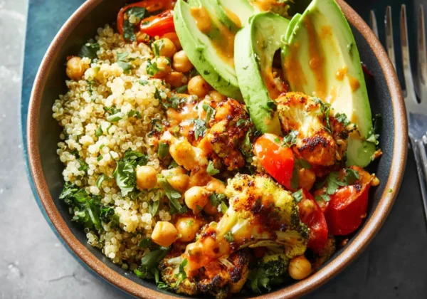 Anti Inflammatory Glow Bowl Quinoa Chickpea Vibrant Best Way to Make Your New Favorite