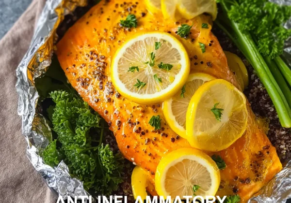 Anti Inflammatory Salmon Bowl Lemon Turmeric Vibrant Best Way to Make Your New Favorite Dinner