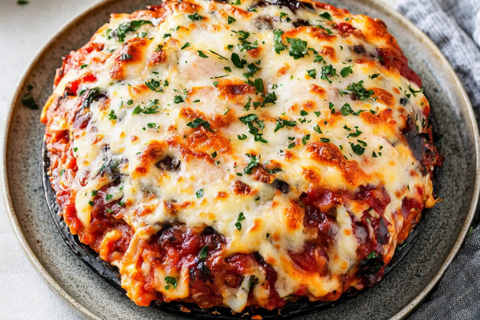 Eggplant Parmesan Baked Easy Comforting Cheesy Perfection
