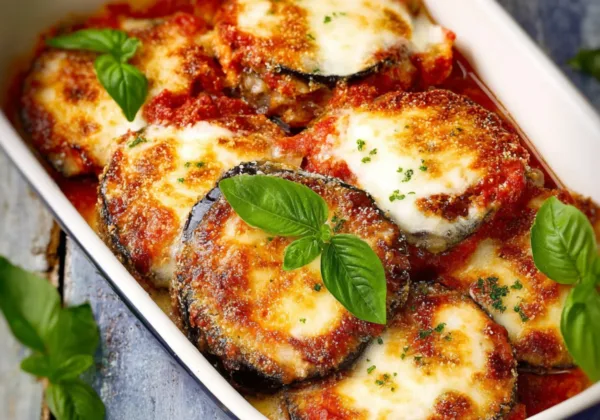 Eggplant Parmesan Baked Easy Comforting Way to Make This Real Good Dinner