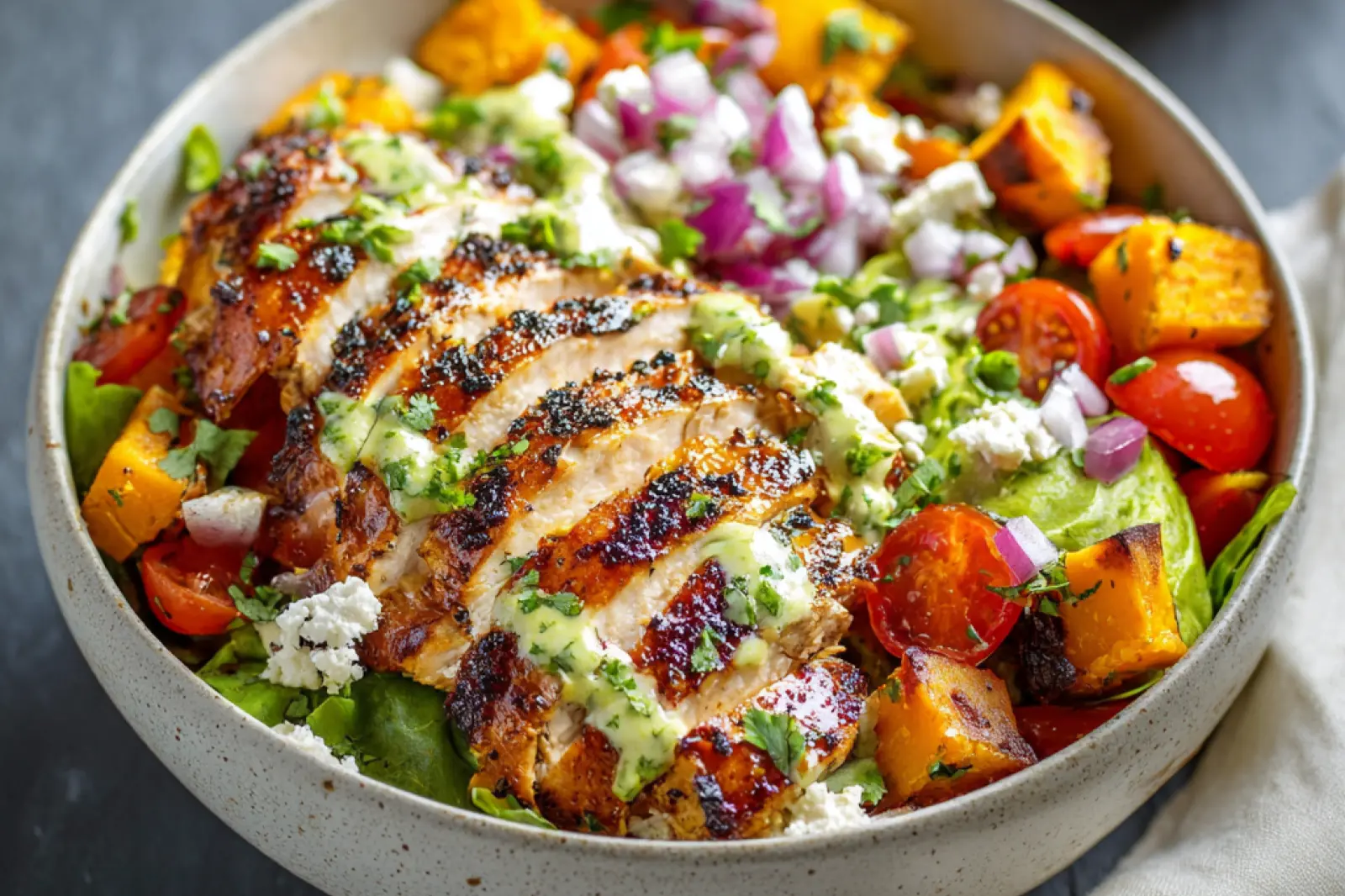 Weight Loss Chicken Sweet Potato Bowl Meal Prep for Real Results