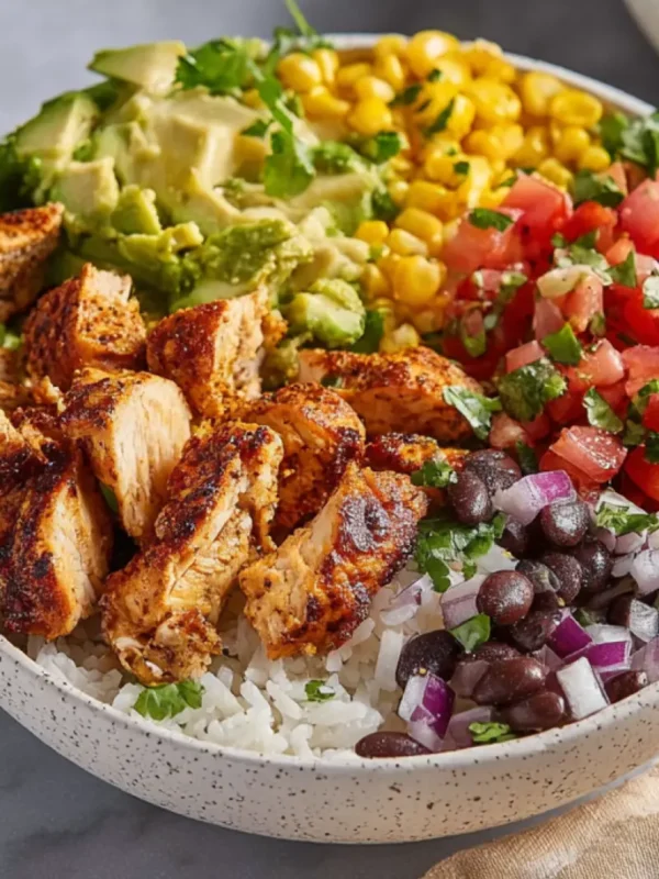Copycat Chipotle Chicken Bowl Healthy Satisfying Real Way Better Than Takeout