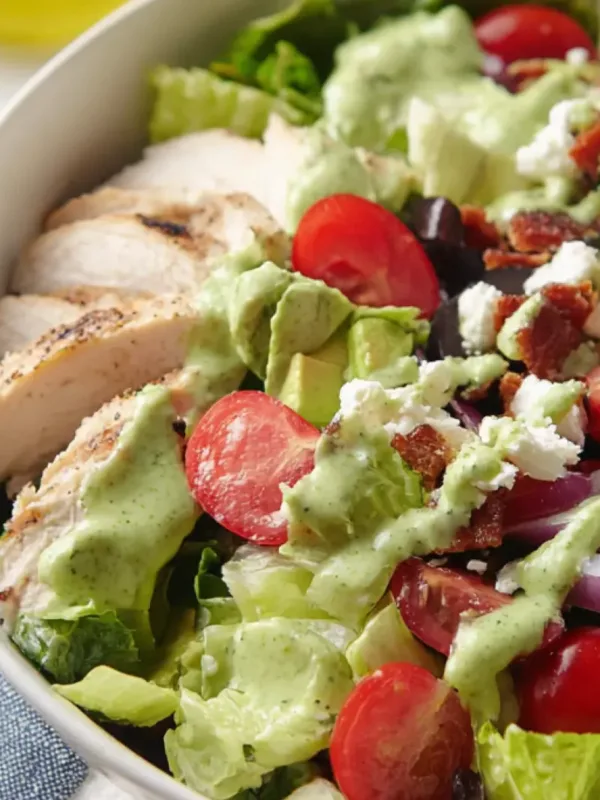 Copycat Panera Green Goddess Salad Vibrant Fresh Way You Will Love
