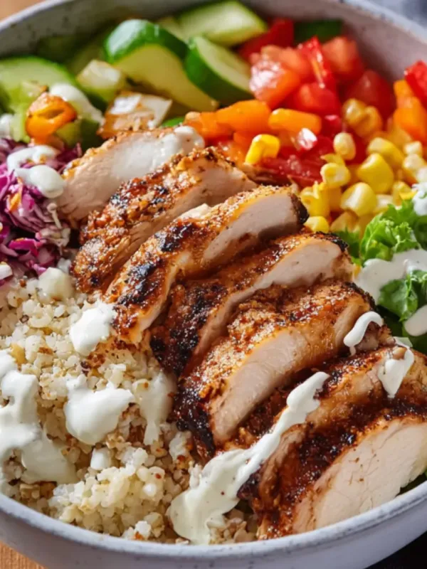 High Protein Chicken Bowl Meal Prep Made Satisfying and Real