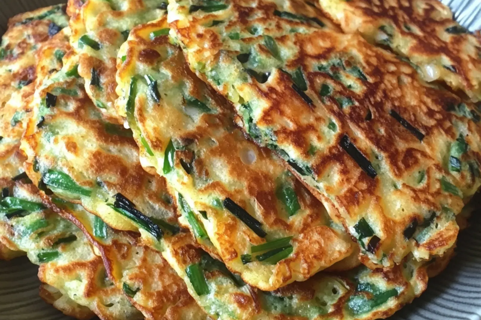Korean Garlic Chive Pancakes Comforting Crispy Recipe Now