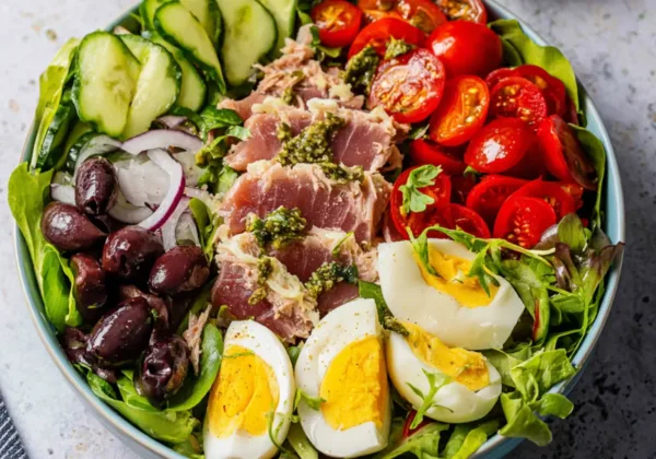 Mediterranean Tuna Nicoise Bowl Vibrant Fresh Way to Make Real Dinner
