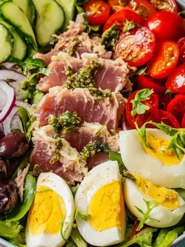 Mediterranean Tuna Nicoise Bowl Vibrant Fresh Way to Make Real Dinner