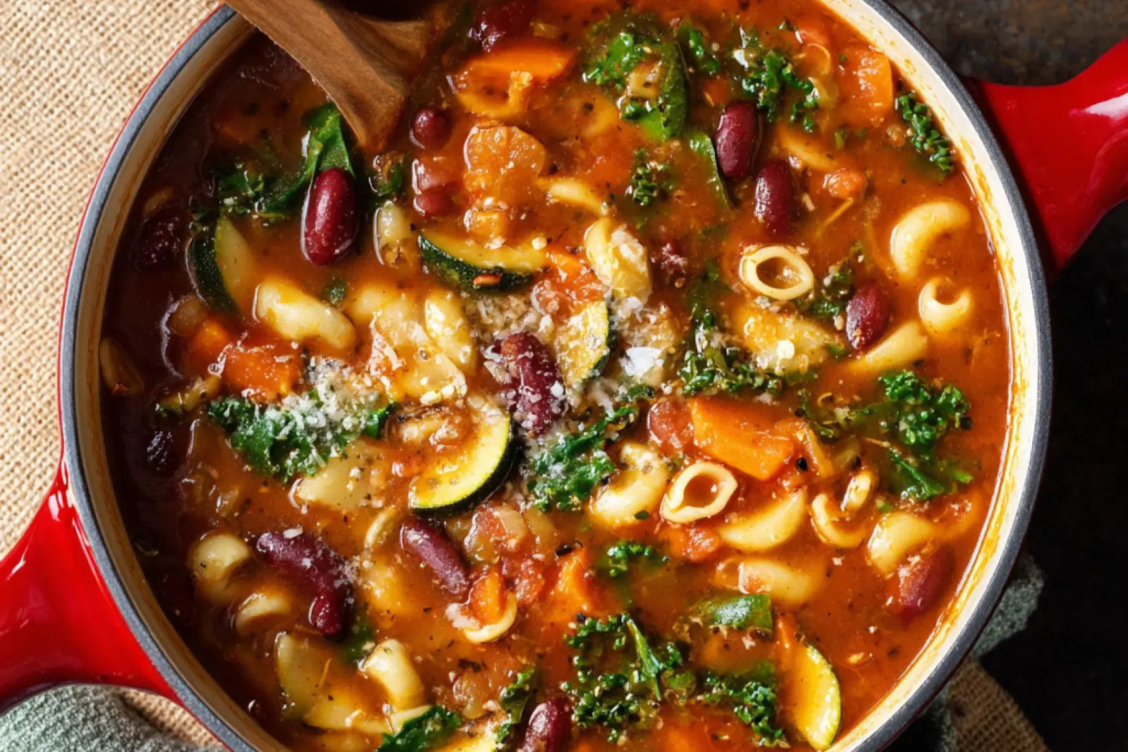 Olive Garden Minestrone Soup Copycat Made Cozy and Easy