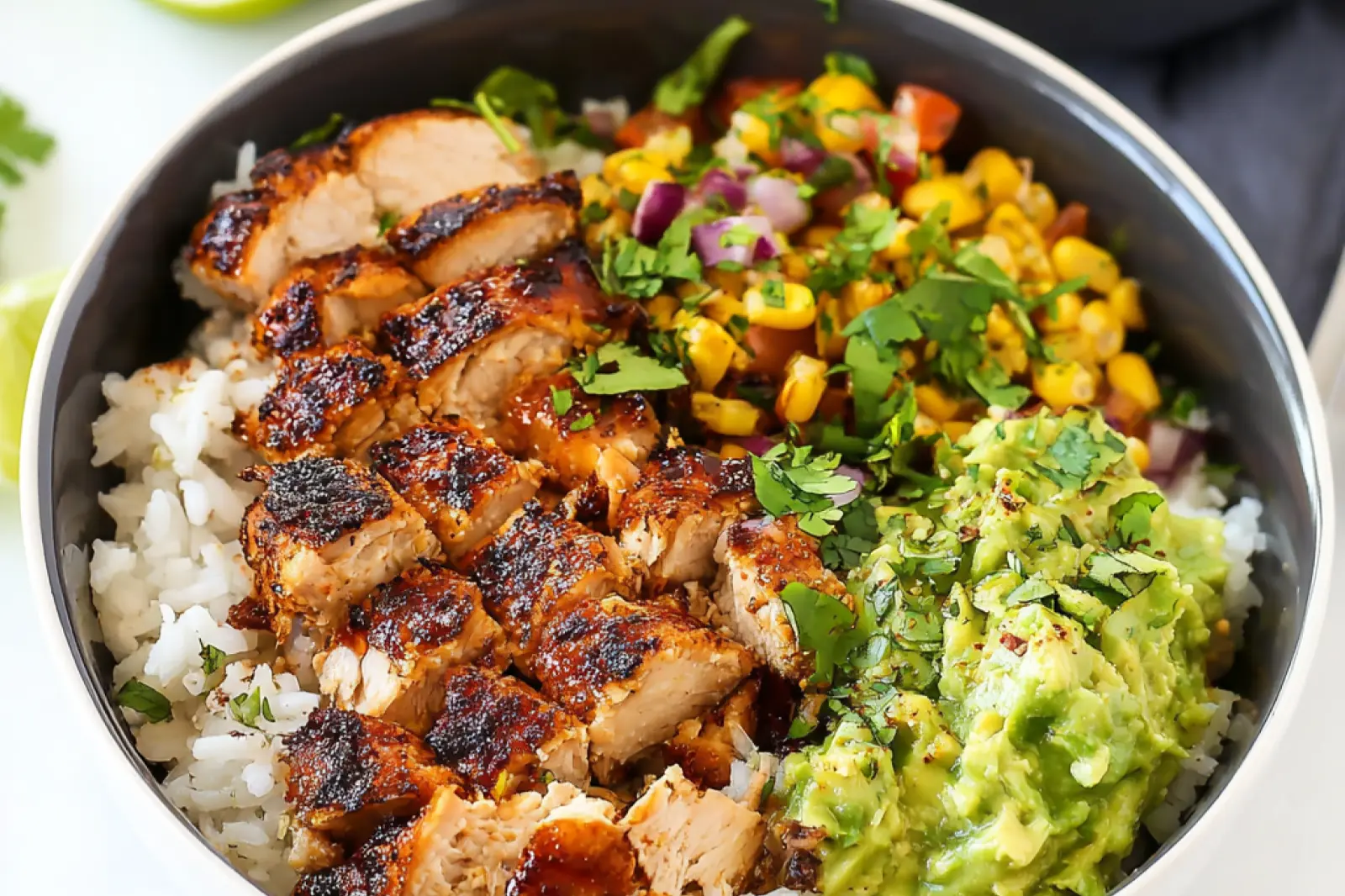 Chipotle Honey Chicken Rice Bowl One Pan Warm Satisfying Real Flavor Tonight