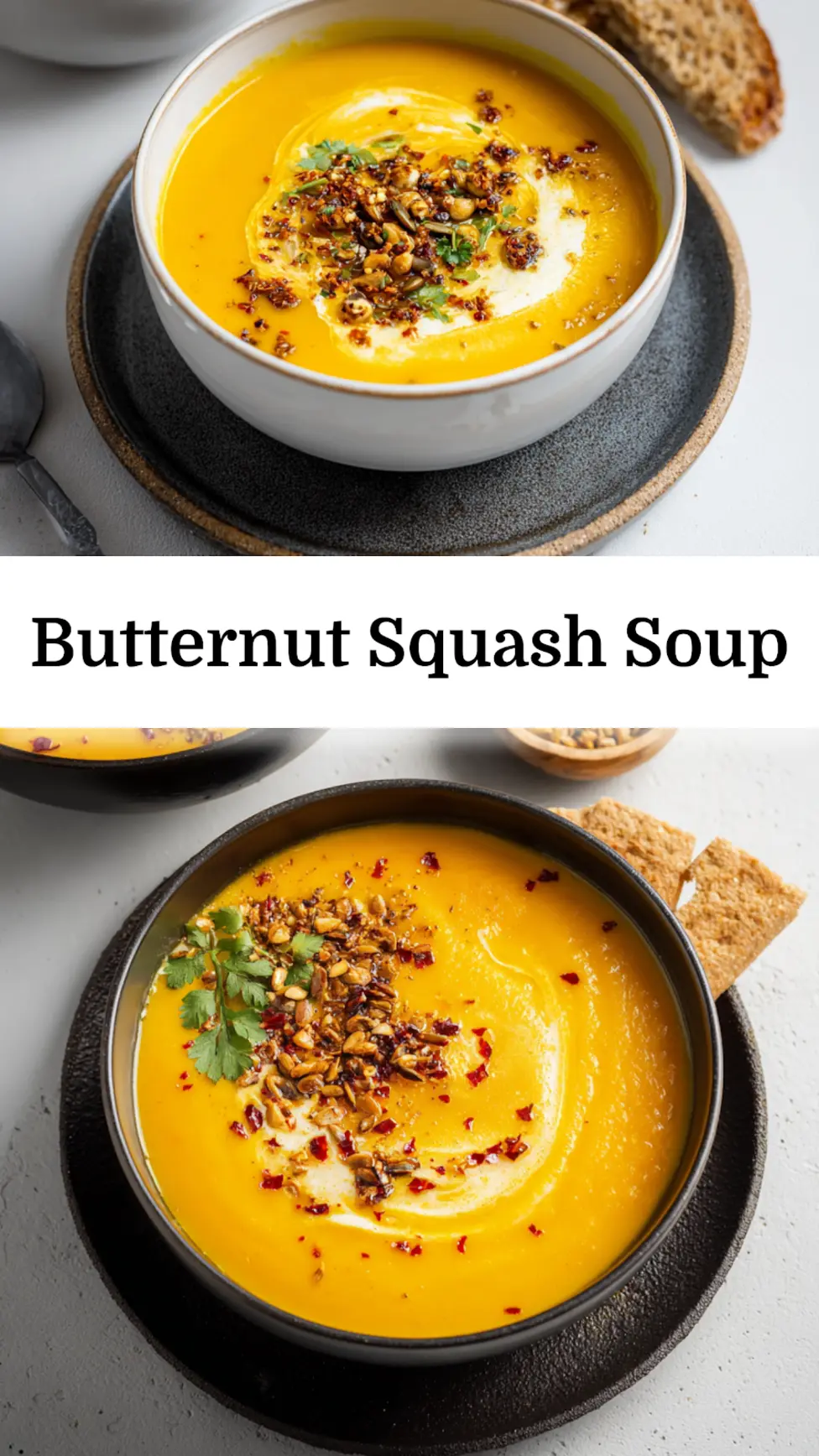 Anti Inflammatory Butternut Squash Soup Warm Comforting Recipe You Need Now 3 Anti Inflammatory Butternut Squash Soup recipe, served and ready to eat, easy homemade dish