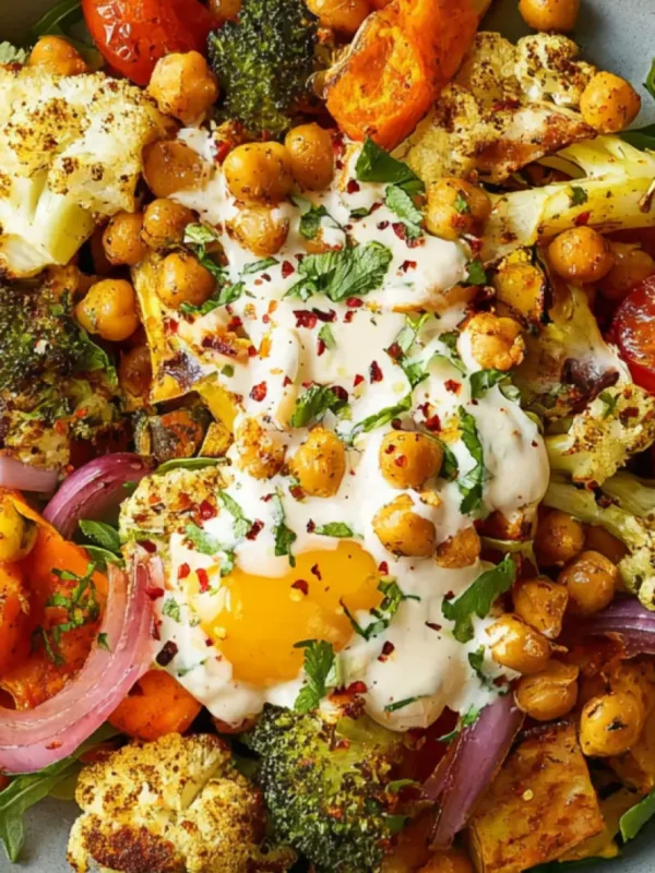 Anti Inflammatory Roasted Veggie Glow Bowl Vibrant and Fresh Way to Love Real Nourishment