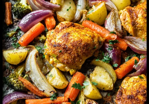Anti-Inflammatory Chicken Thighs Sheet Pan Warm Satisfying Real Family Dinner