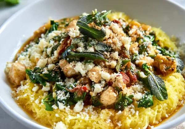 Anti-Inflammatory Spaghetti Squash Bowl Warm Satisfying Real Nourishment Your Way