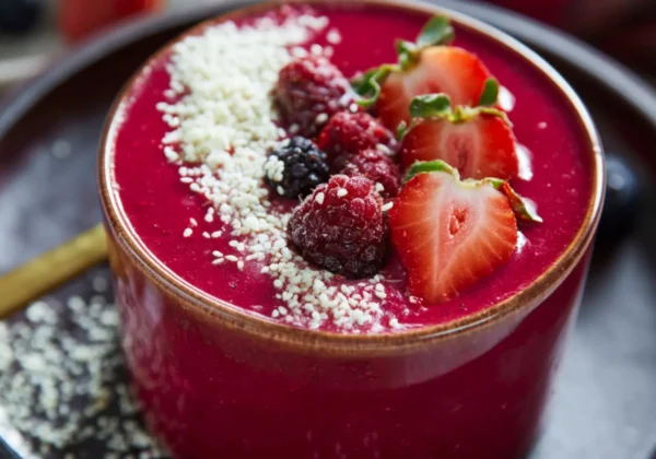 Anti-Inflammatory Beet Berry Smoothie Bowl Vibrant Real Way to Make Your Best Morning