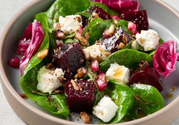 Anti-Inflammatory Beet Goat Cheese Bowl Vibrant and Fresh Real Way to Love Your Greens