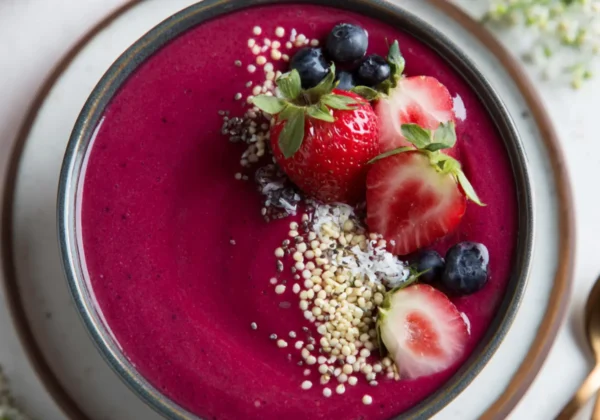 Anti-Inflammatory Beet Smoothie Bowl Vibrant and Fresh Real Way to Love Your Morning