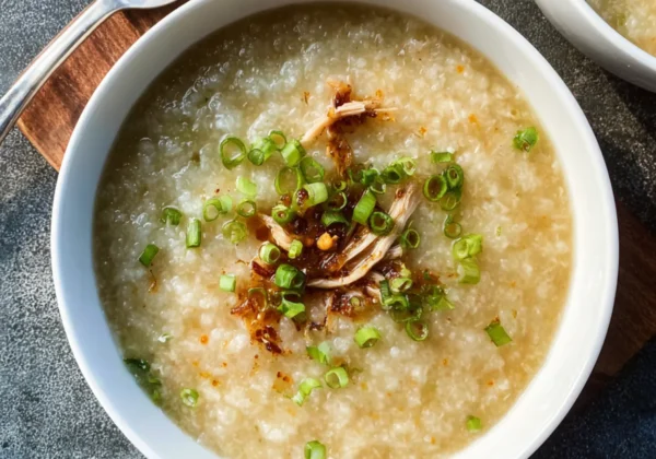 Bone Broth Congee Ginger Scallion Cozy Real Comfort You Need Now