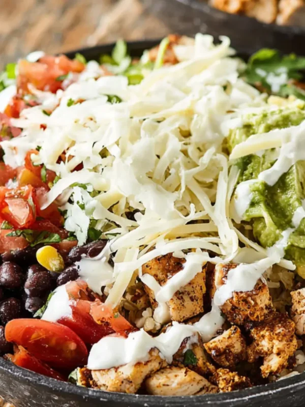 Copycat Chipotle Burrito Bowl Healthy Satisfying Real Way to Make It Better