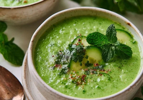 Anti-Inflammatory Cucumber Mint Gazpacho Vibrant Fresh Recipe Your New Summer Love
