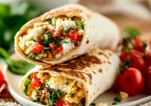 Egg White Breakfast Wrap Anti Inflammatory Warm Satisfying Real Morning Fuel