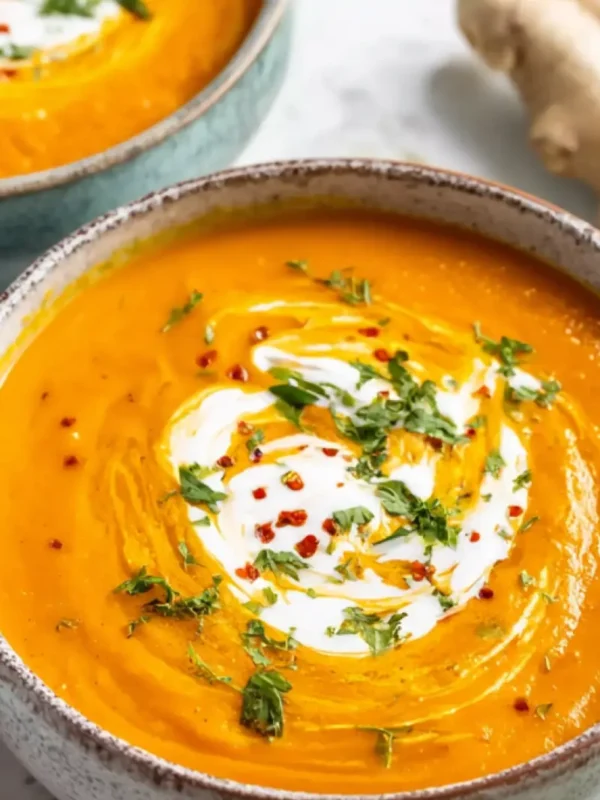 Anti Inflammatory Ginger Carrot Soup Warm Comforting Recipe Your Heart Will Love