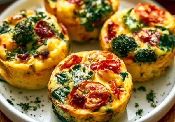 High Protein Veggie Egg Cups Warm Satisfying Way to Make Your Best Breakfast