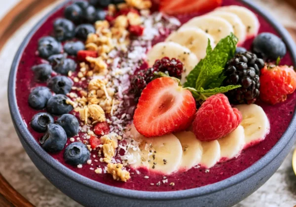 Immune Boosting Acai Smoothie Bowl Vibrant and Fresh Way to Love Your Morning