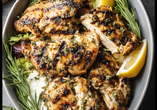 Lemon Herb Grilled Chicken Bowl Vibrant Fresh Way Your Family Will Love