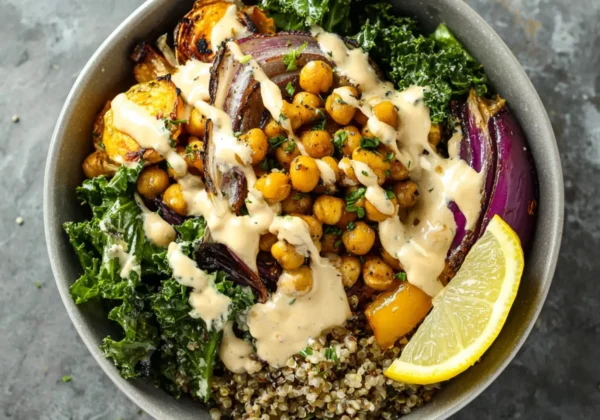 Lemon Tahini Chickpea Bowl Vibrant and Fresh Way to Make Real Dinner