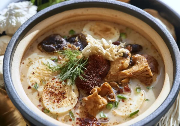 Immune Boosting Lions Mane Mushroom Soup Warm Satisfying Real Comfort