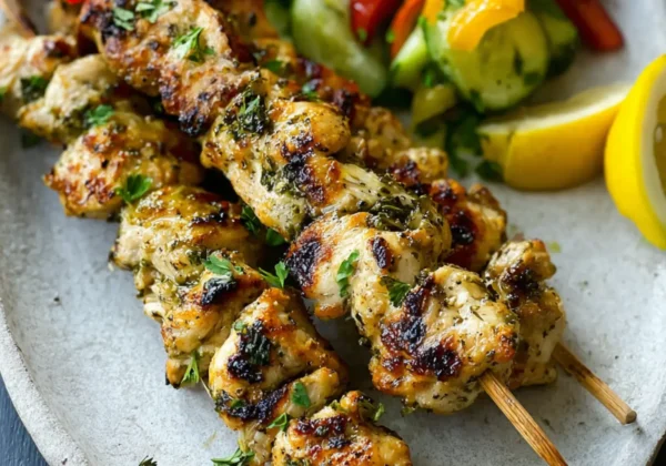 Mediterranean Chicken Kabobs Lemon Herb Vibrant Fresh Flavors You Will Love