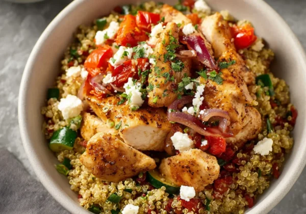Mediterranean Meal Prep Chicken Quinoa Your New Favorite Satisfying Bowl