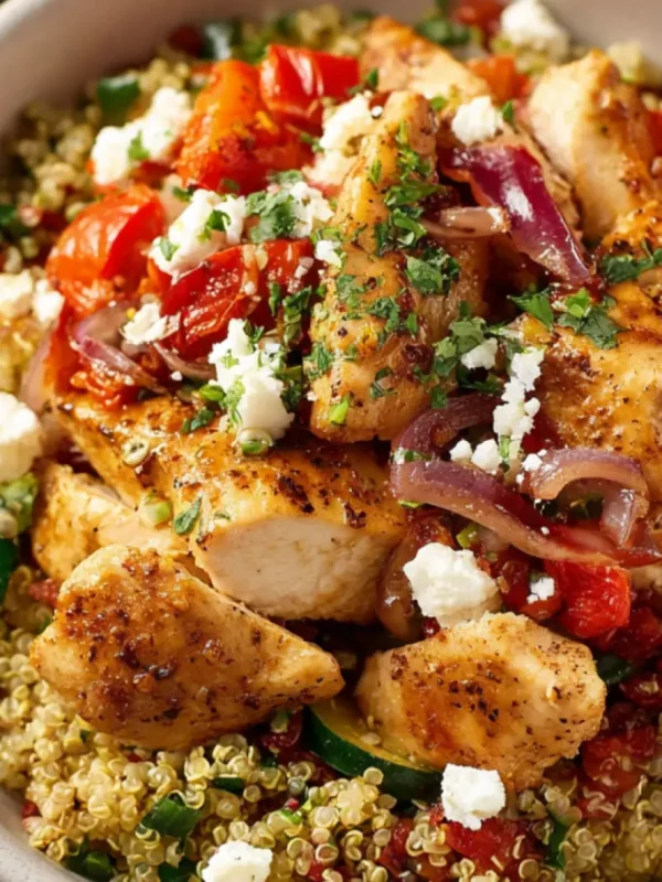 Mediterranean Meal Prep Chicken Quinoa Your New Favorite Satisfying Bowl