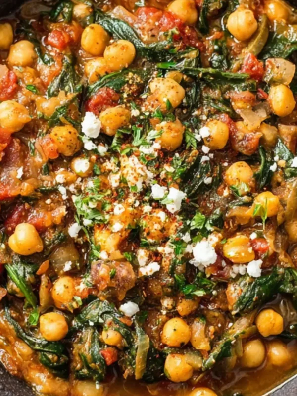 Mediterranean Chickpea Spinach Stew Meal Prep Cozy Real Satisfying Bowls You Need Now