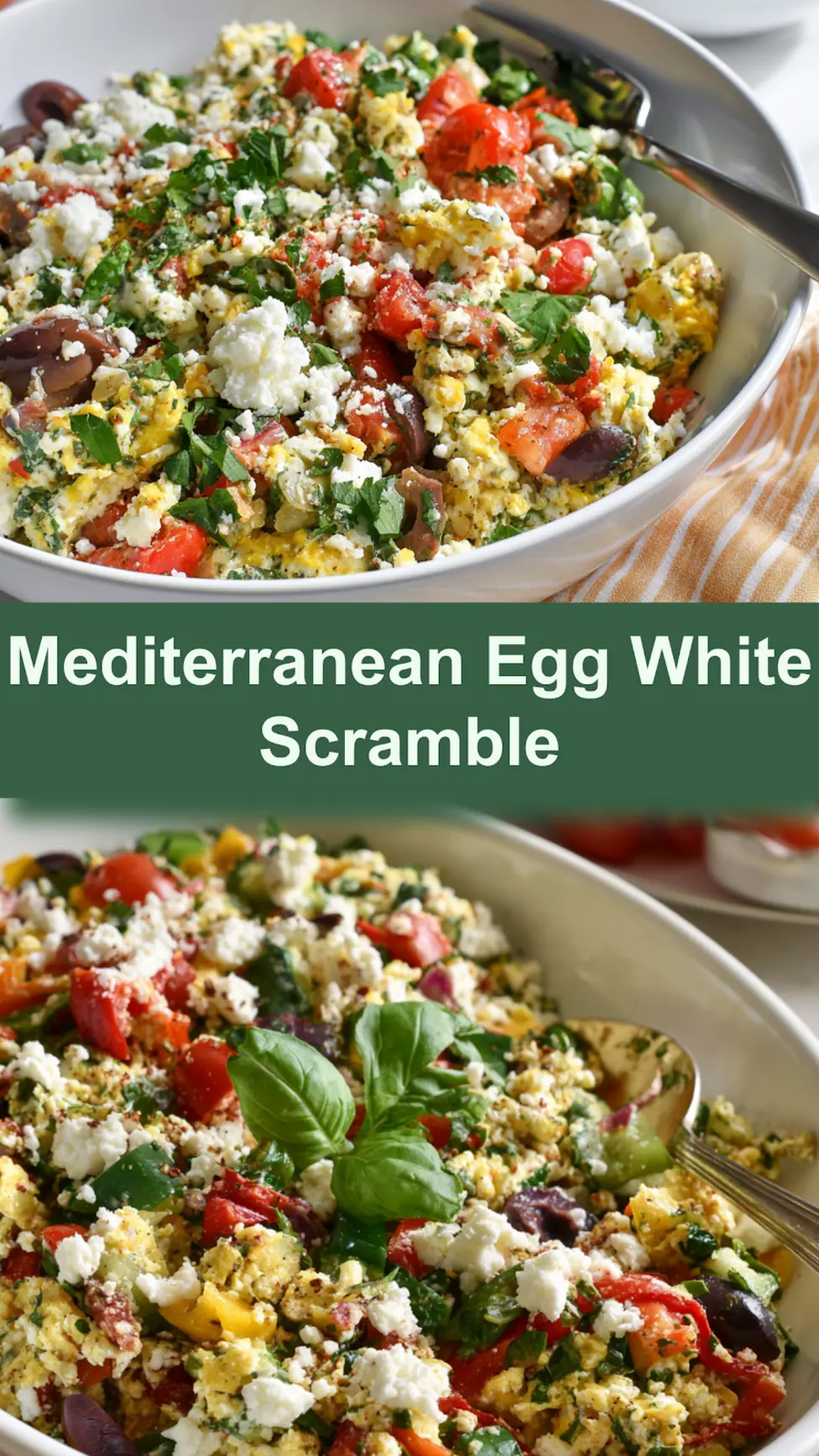 Mediterranean Egg White Scramble Vibrant Fresh Way to Make Your Best Morning Real 3 Mediterranean Egg White Scramble recipe, served and ready to eat, easy homemade dish_pin