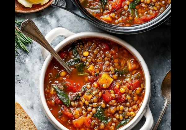 Mediterranean Lentil Soup Hearty Cozy Bowls Your Family Will Love