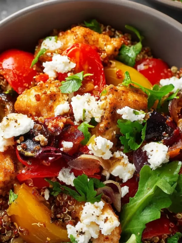 Mediterranean Meal Prep Quinoa Bowl Vibrant and Perfect for Real Busy Life
