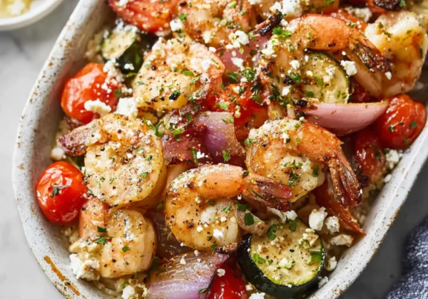 Mediterranean Sheet Pan Shrimp Your New Favorite Vibrant Easy Dinner