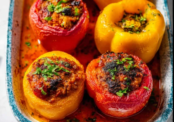 Mediterranean Stuffed Bell Peppers Your Family Will Love This Way