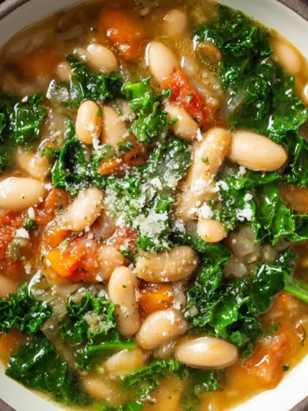 Mediterranean White Bean Kale Soup Warm Cozy Recipe Your Family Will Love