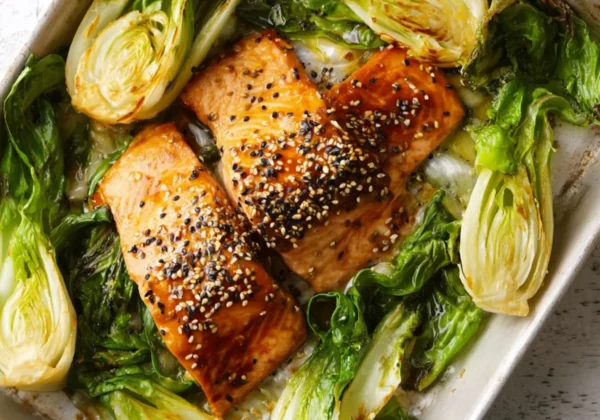 Miso Salmon Bok Choy Bowl Warm Satisfying Recipe Your New Favorite