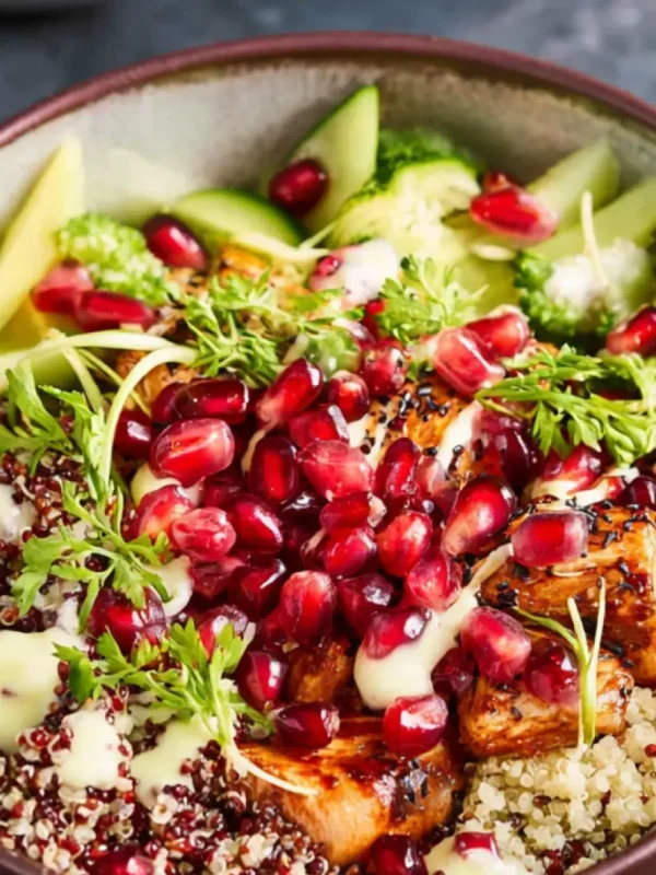 Pomegranate Immunity Grain Bowl Vibrant and Satisfying Real Nourishment