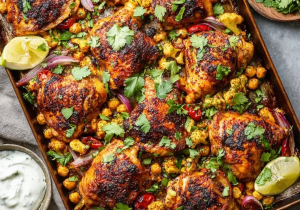 Spicy Harissa Chicken Sheet Pan Your New Favorite Satisfying Dinner
