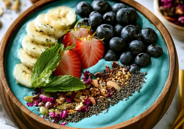 Anti-Inflammatory Spirulina Smoothie Bowl Vibrant and Fresh Way to Love Real Mornings