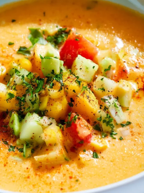 Anti-Inflammatory Summer Corn Gazpacho Vibrant Fresh Recipe Your Family Will Love