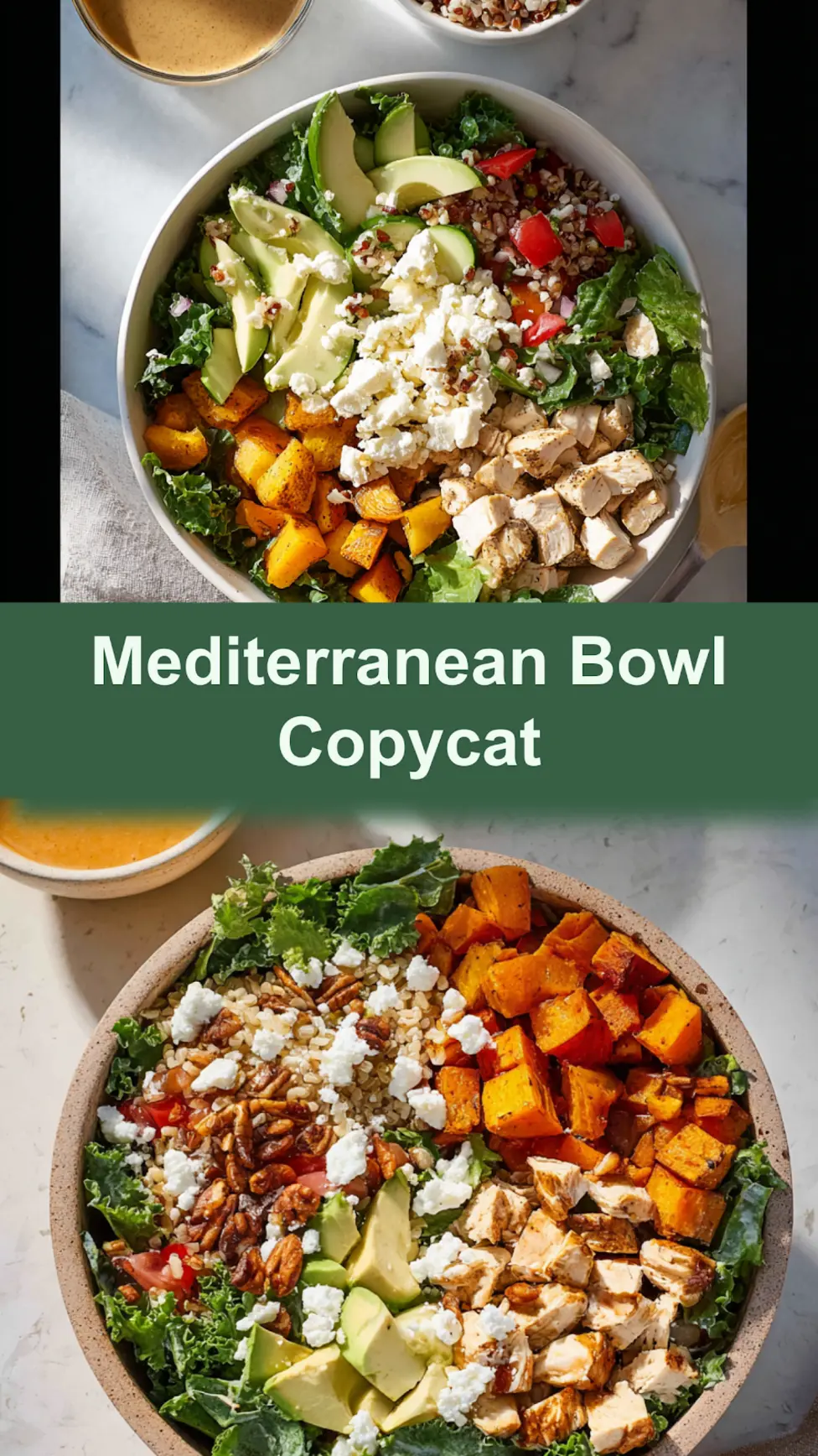 Copycat Sweetgreen Mediterranean Bowl So Good You Need This Real Fresh Recipe 3 Sweetgreen Mediterranean Bowl recipe served and ready to eat, easy homemade dish